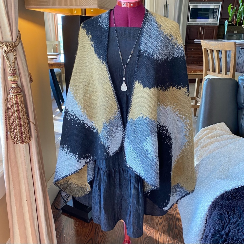 Kollie More Wraps Shawl Blanket Scarf Poncho Winter Warm Scarves Cape Shawl